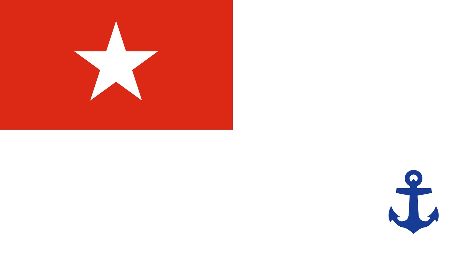 myanmar navy jack flag