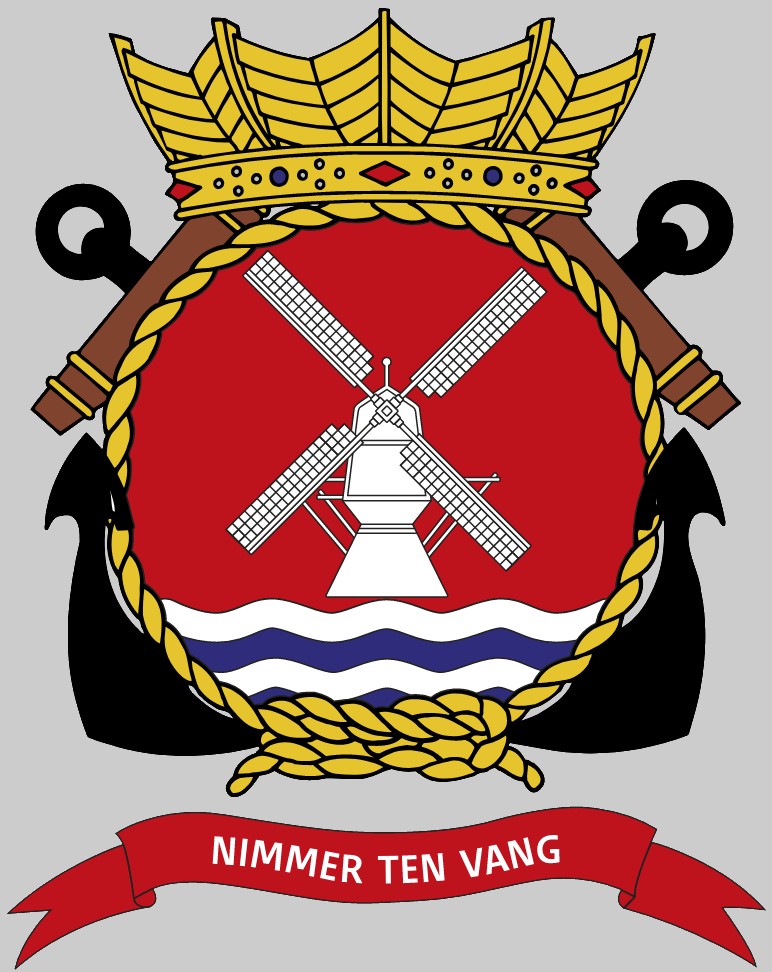 7 squadron royal netherlands navy koninklijke marine insignia crest patch badge 02