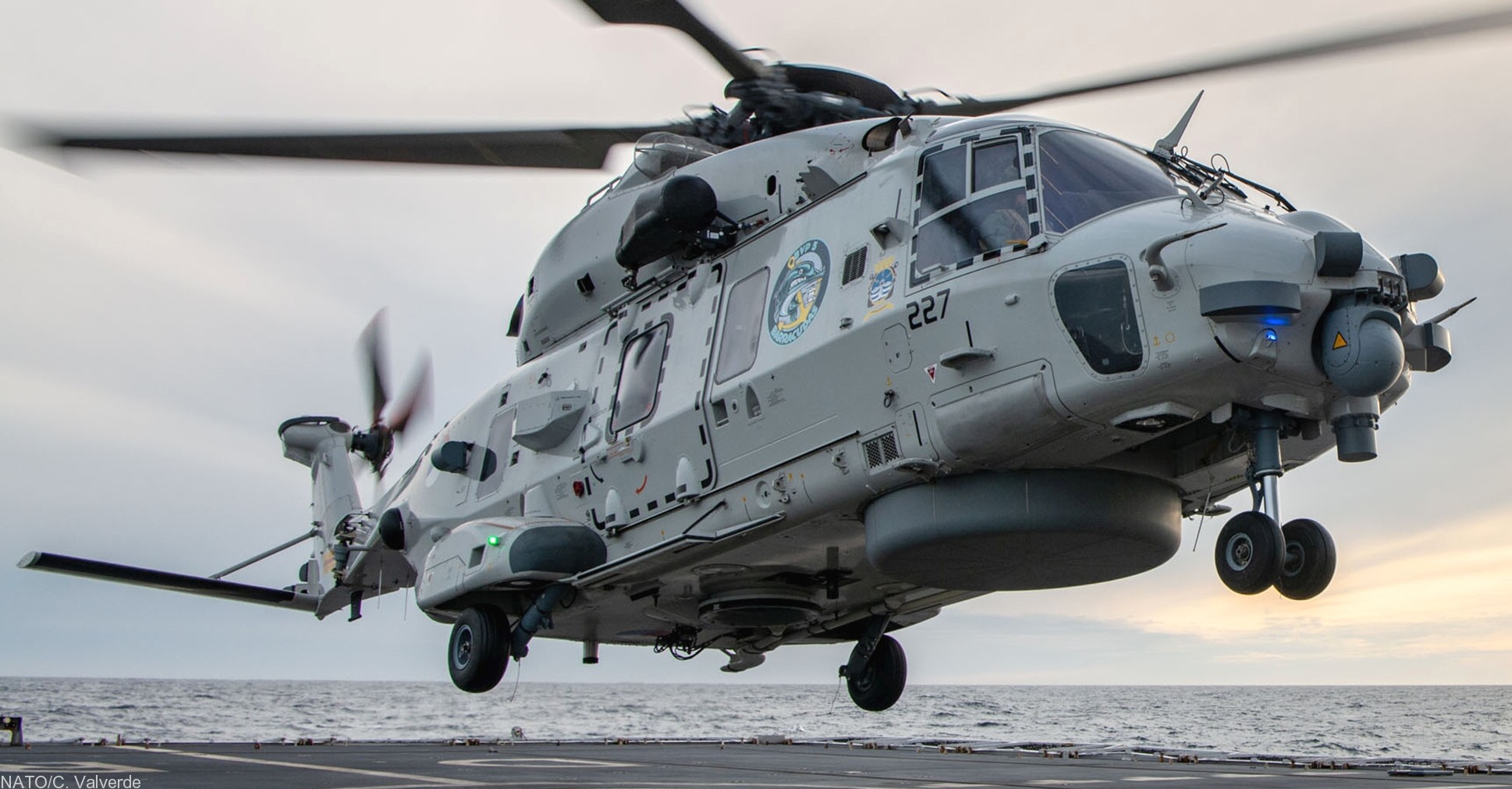nh90 nfh helicopter royal netherlands navy koninklijke marine n-227 02