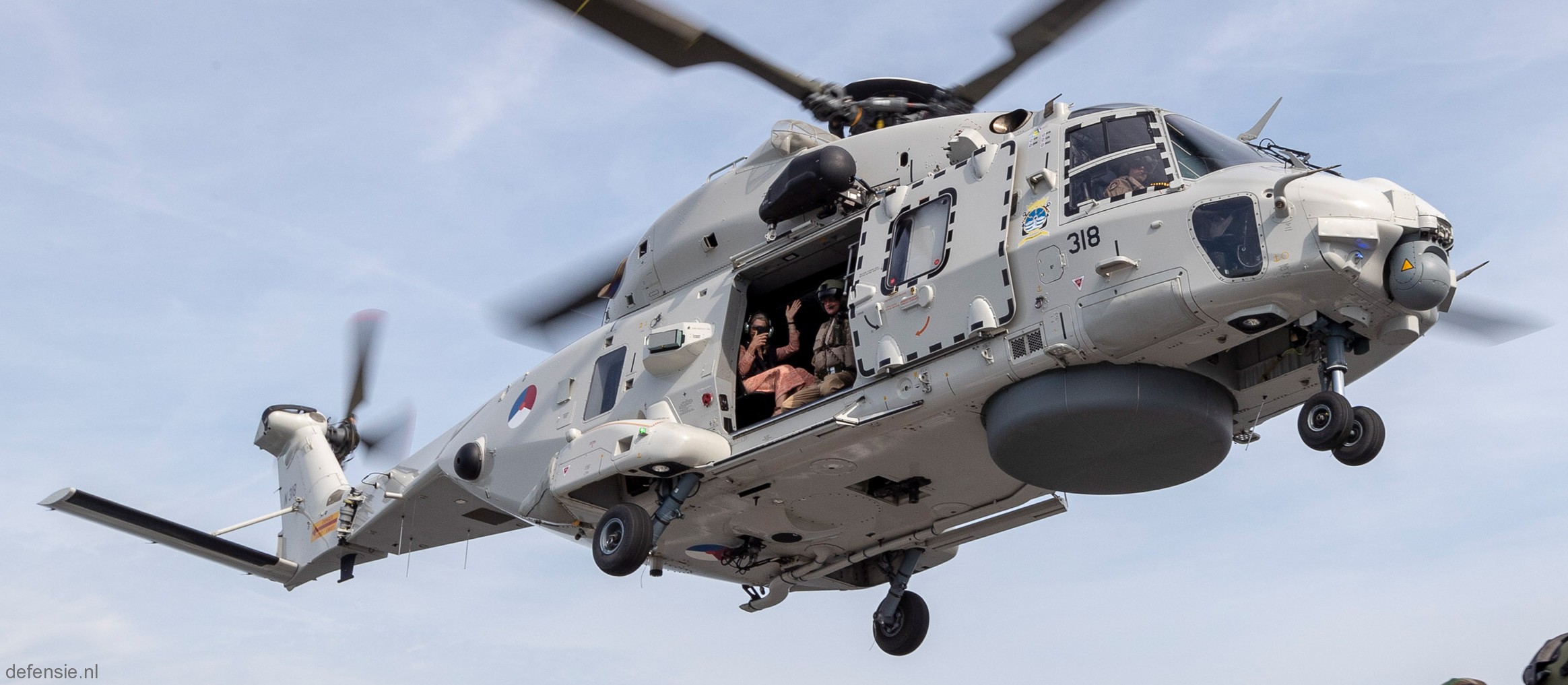 nh90 nfh helicopter royal netherlands navy koninklijke marine n-318 04