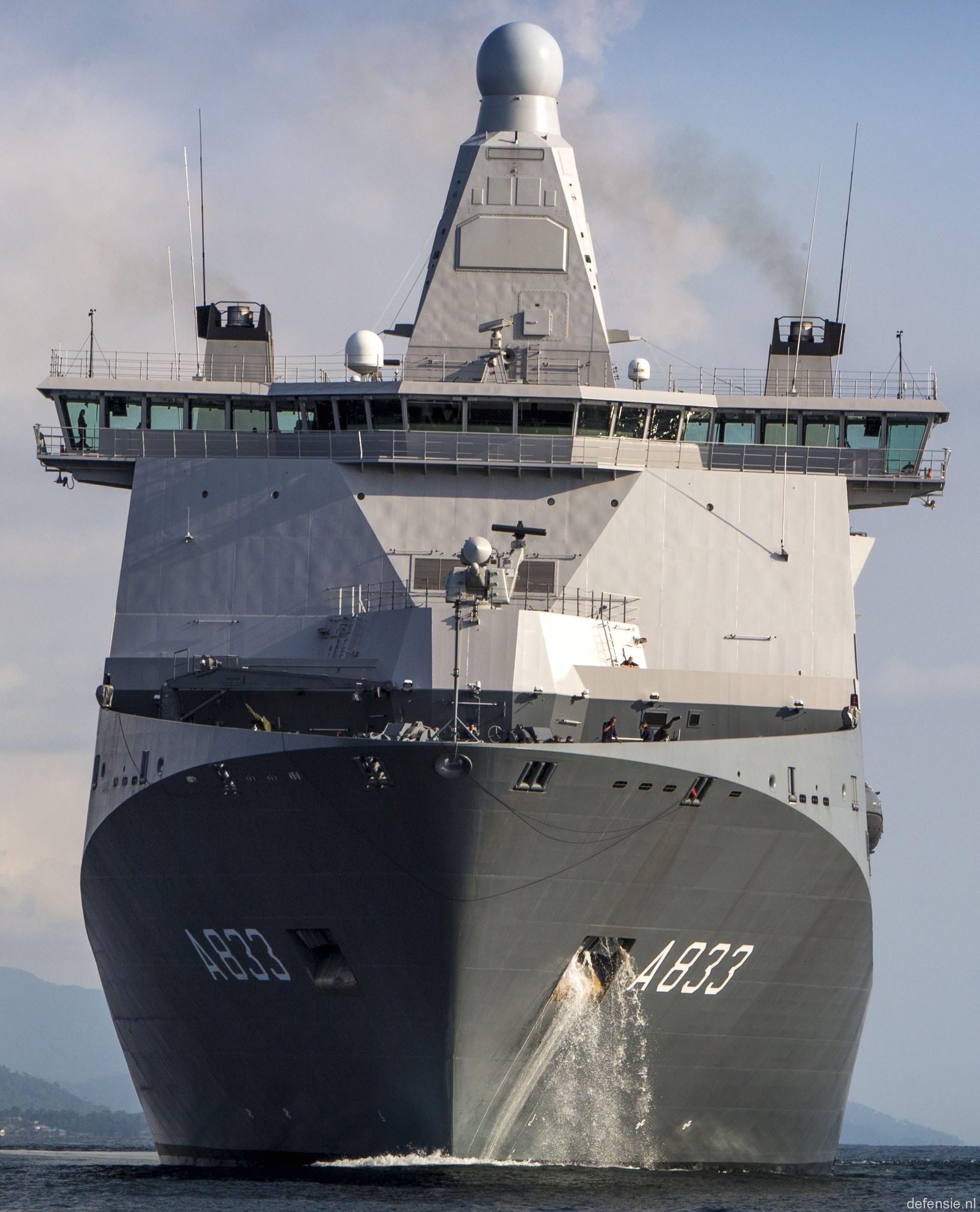 a-833 hnlms karel doorman joint support ship royal netherlands navy koninklijke marine 15a