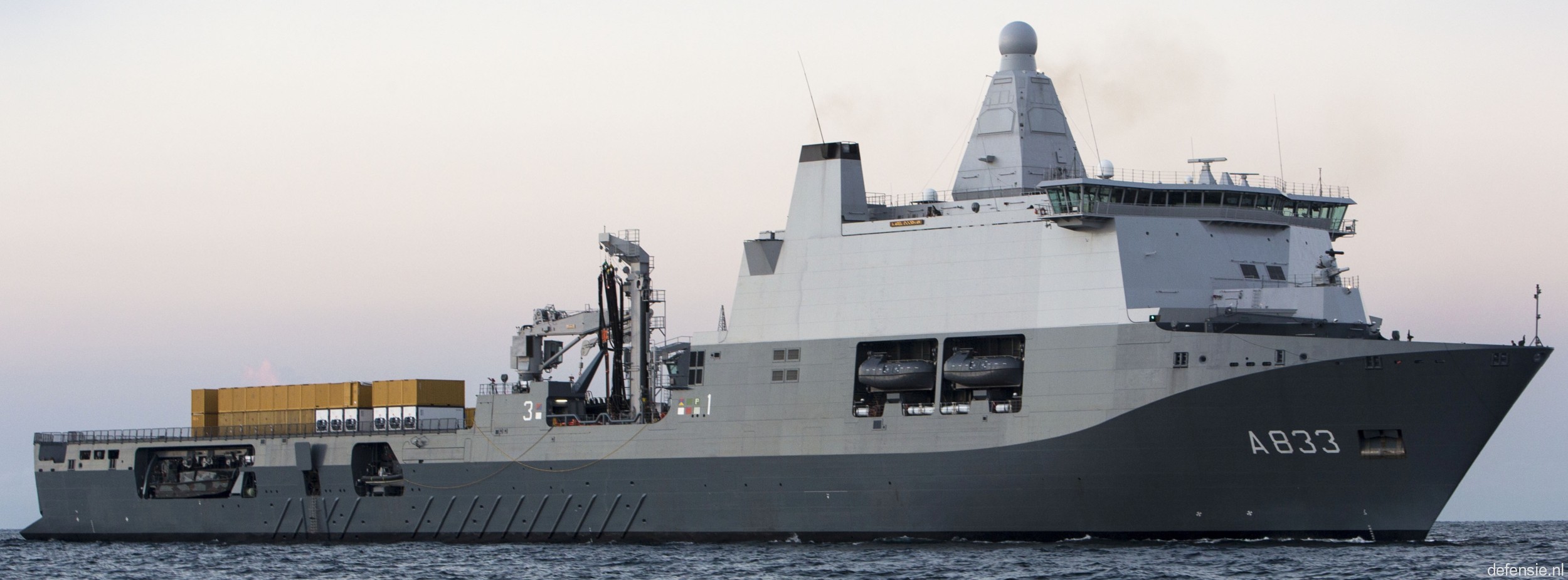 a-833 hnlms karel doorman joint support ship royal netherlands navy koninklijke marine 44