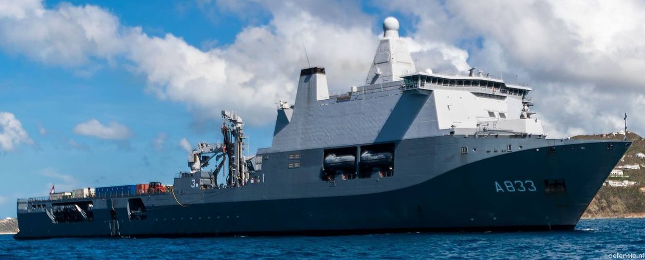 a-833 hnlms karel doorman joint support ship royal netherlands navy koninklijke marine 45