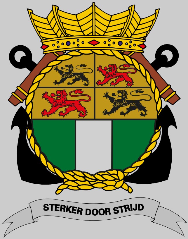 l-800 hnlms rotterdam insignia crest patch badge amphibious ship netherlands navy 02x
