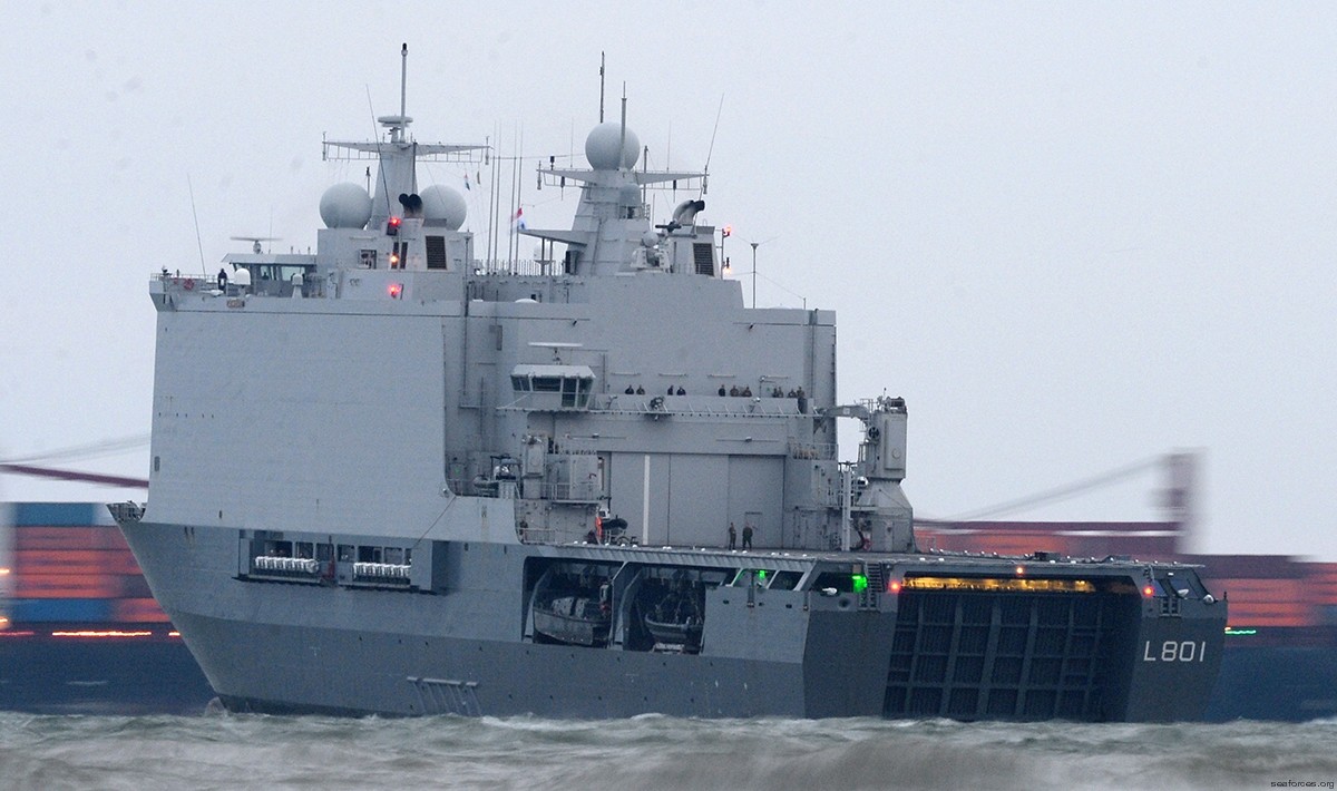 l-801 hnlms johan de witt amphibious ship landing platform dock lpd royal netherlands navy 14