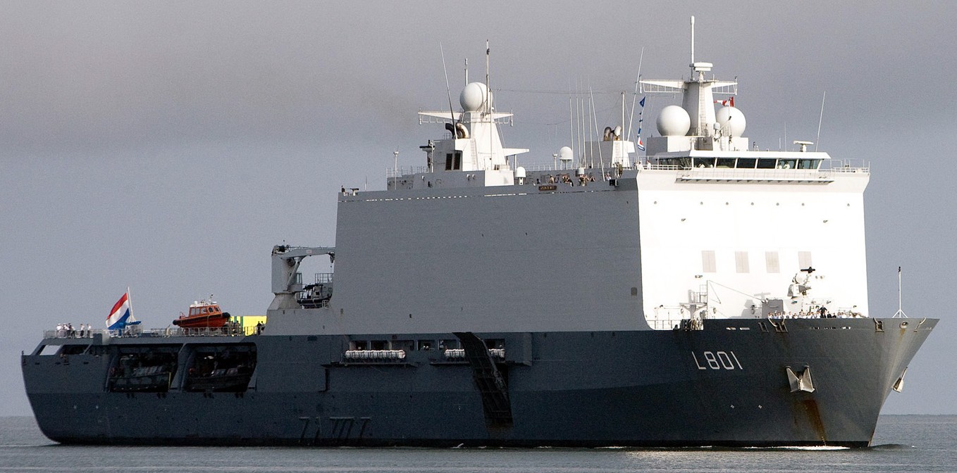 l-801 hnlms johan de witt amphibious ship landing platform dock lpd royal netherlands navy 20