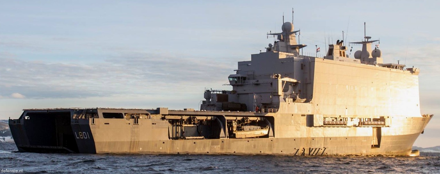 l-801 hnlms johan de witt amphibious ship landing platform dock lpd royal netherlands navy 35