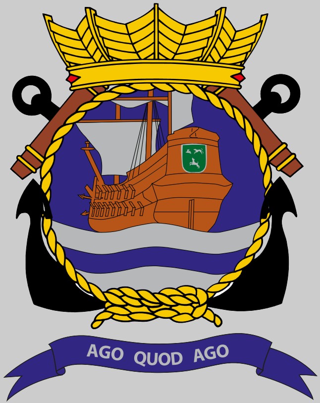 l-801 hnlms johan de witt insignia crest patch badge amphibious ship royal netherlands navy 02x