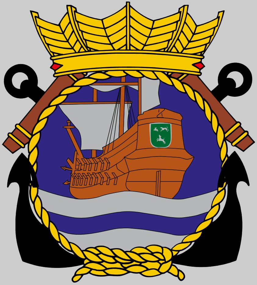 l-801 hnlms johan de witt crest insigia patch badge amphibious landing ship lpd netherlands navy 03