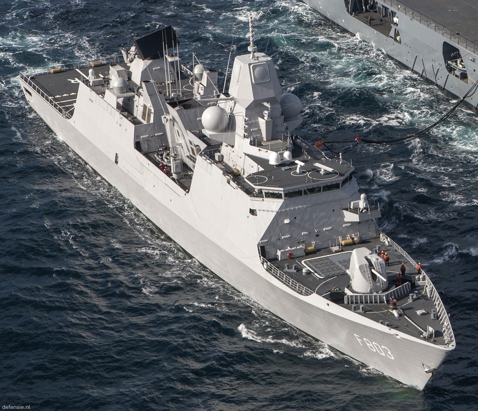 f-803 hnlms tromp guided missile frigate ffg air defense lcf royal netherlands navy 23