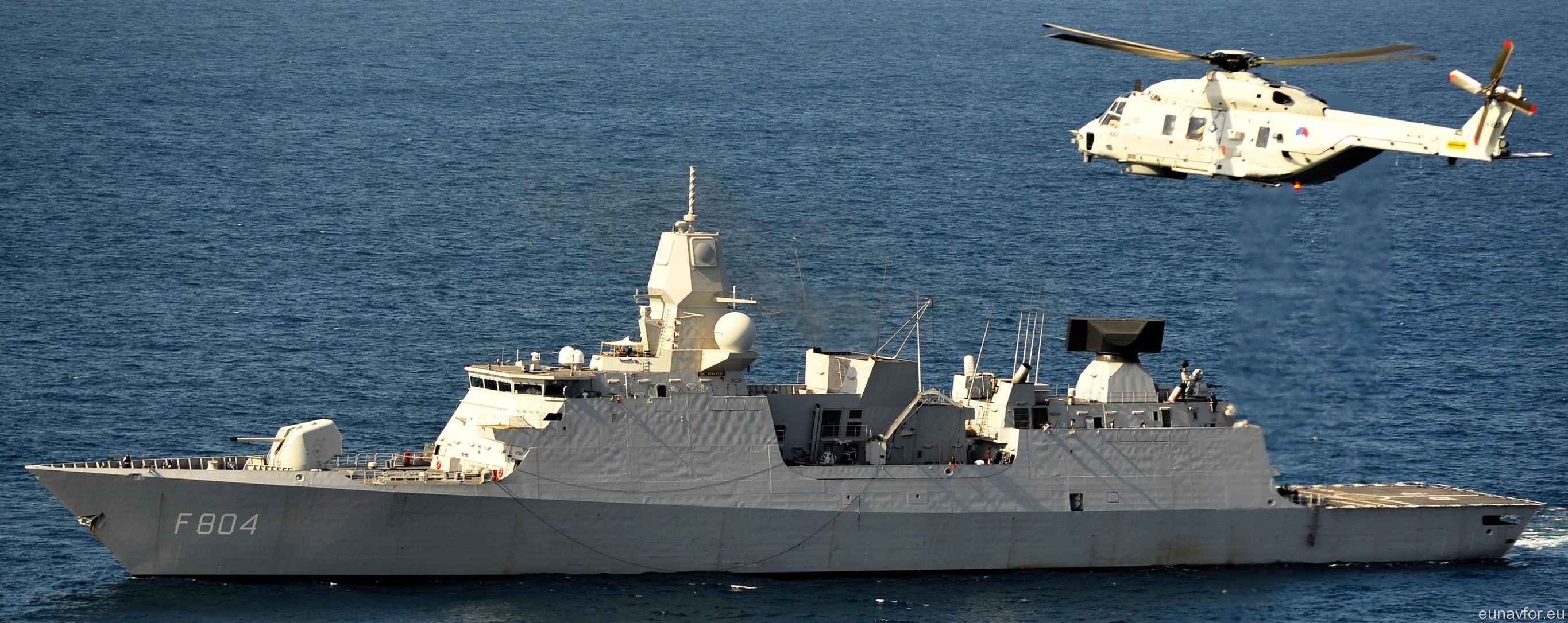 f-804 hnlms de ruyter guided missile frigate ffg lcf royal netherlands navy 23 nh90 helicopter