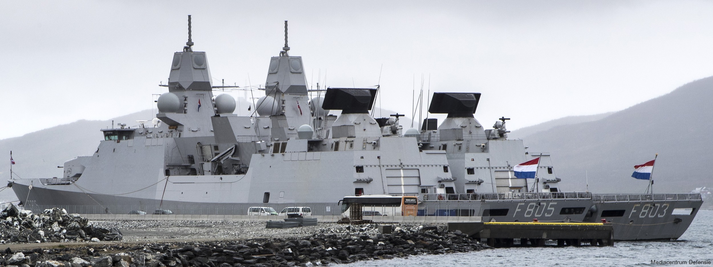 f-805 hnlms evertsen guided missile frigate ffg lcf royal netherlands navy 11