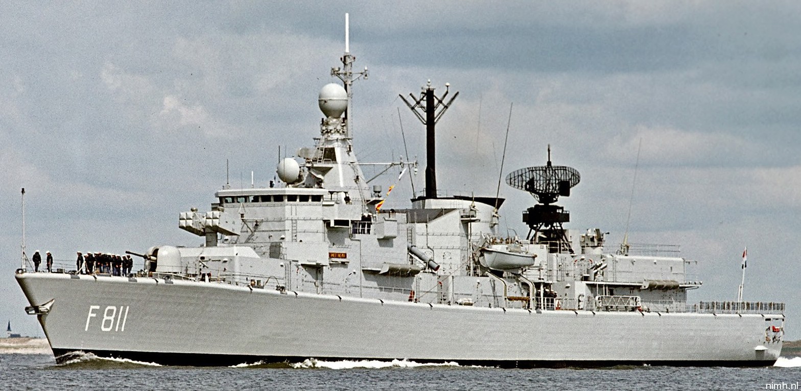 HNLMS Piet Heyn F 811 Frigate Royal Netherlands Navy
