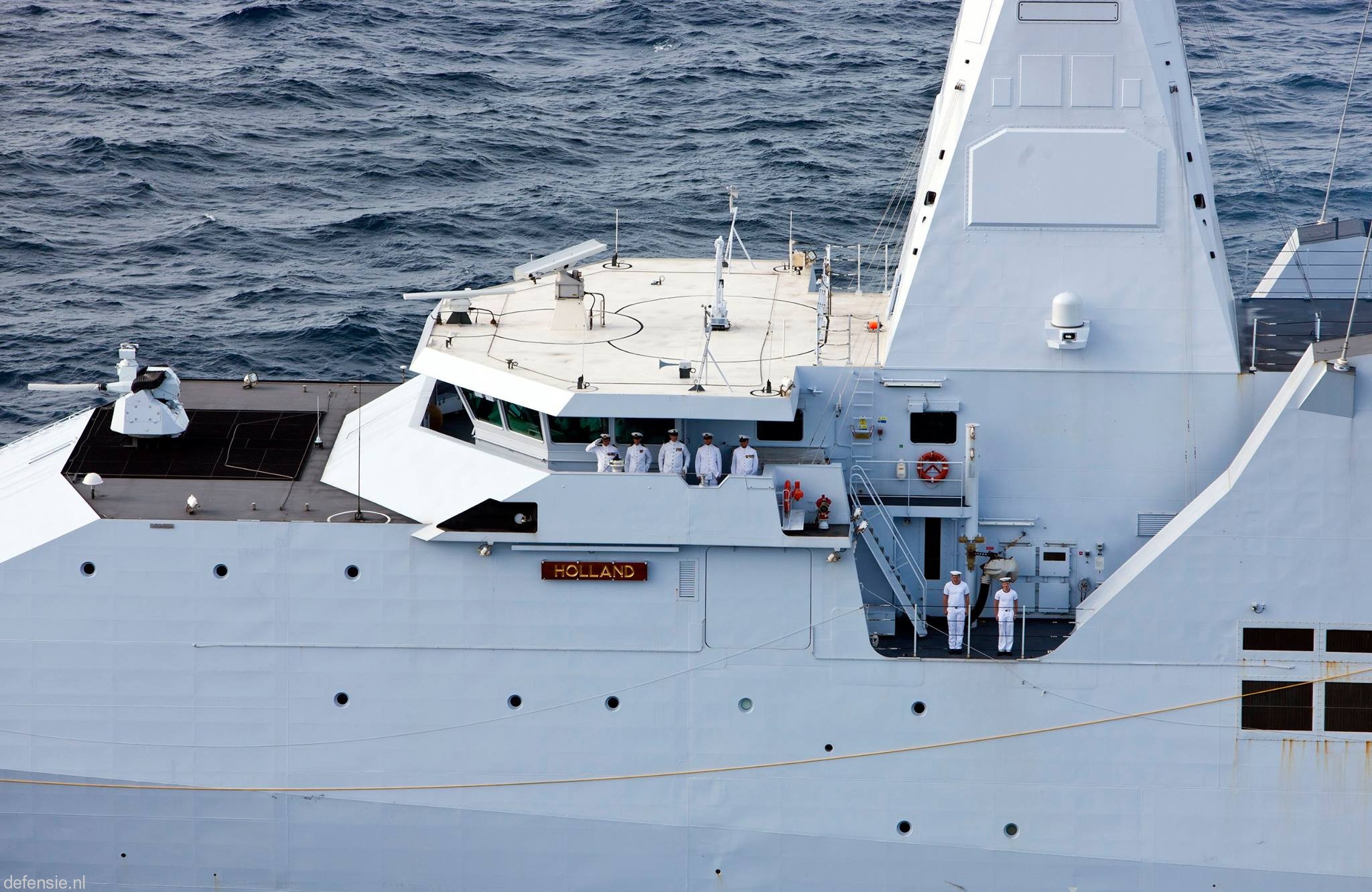 holland class offshore patrol vessel opv royal netherlands navy oto melara leonardo marlin-ws 30mm remote weapon system