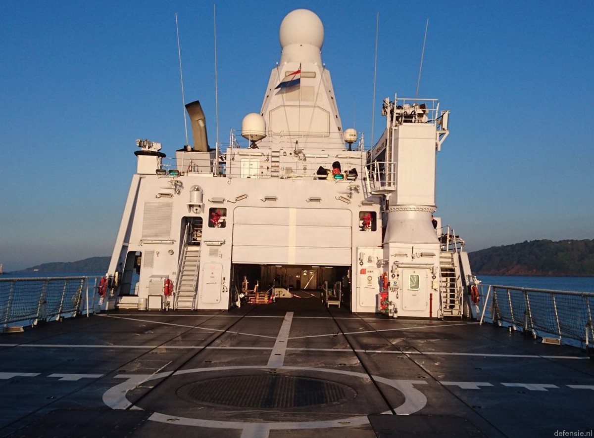 holland class offshore patrol vessel opv royal netherlands navy 16x flight deck hangar