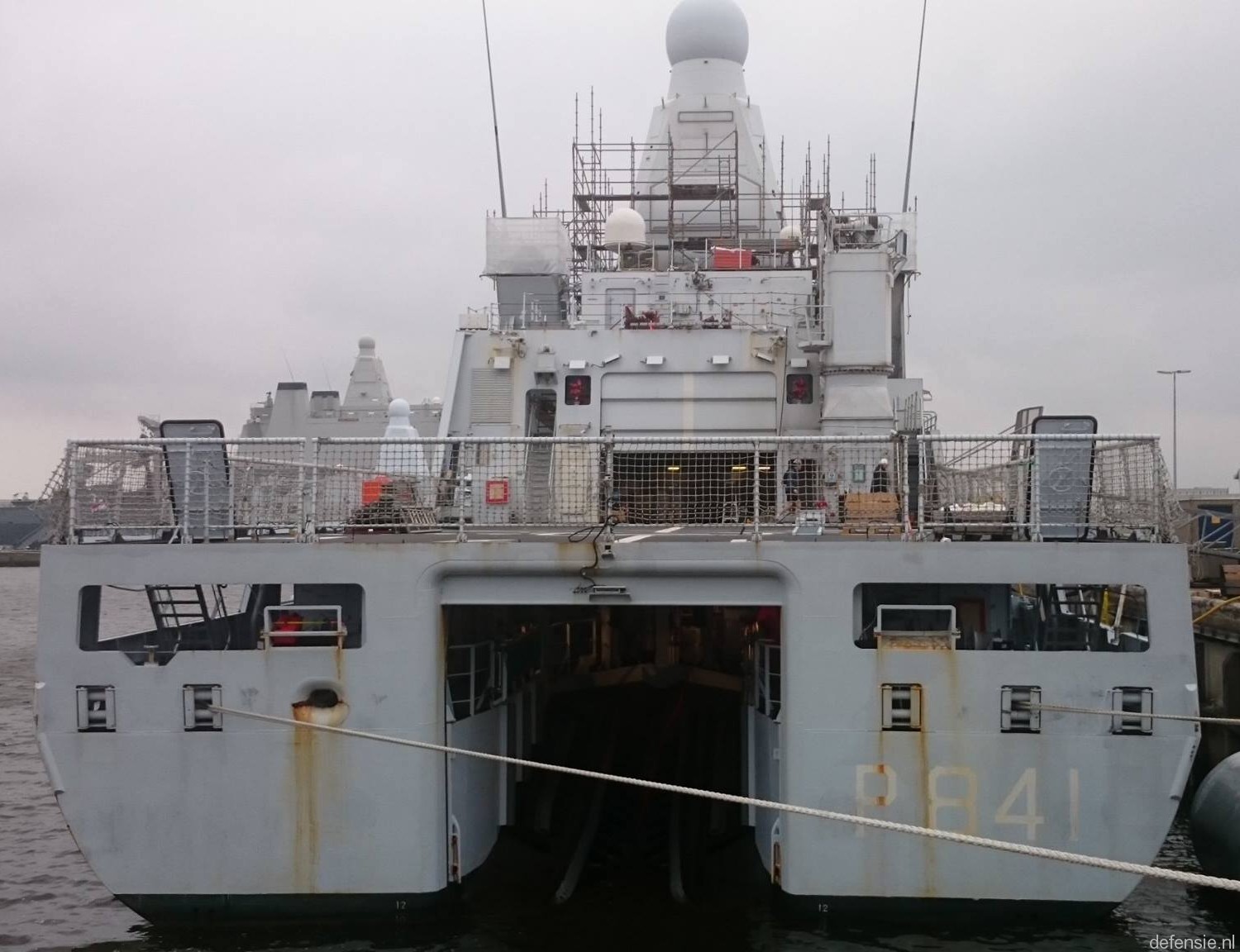 p-841 hnlms zeeland holland class offshore patrol vessel opv royal netherlands navy 17 small boat rhib frisc ramp
