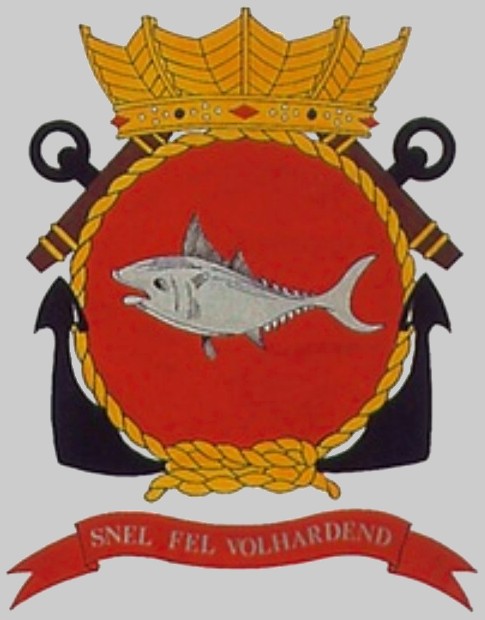 hnlms tonijn s-805 insignia crest patch dolfijn class attack submarine royal netherlands navy koninklijke marine 02x