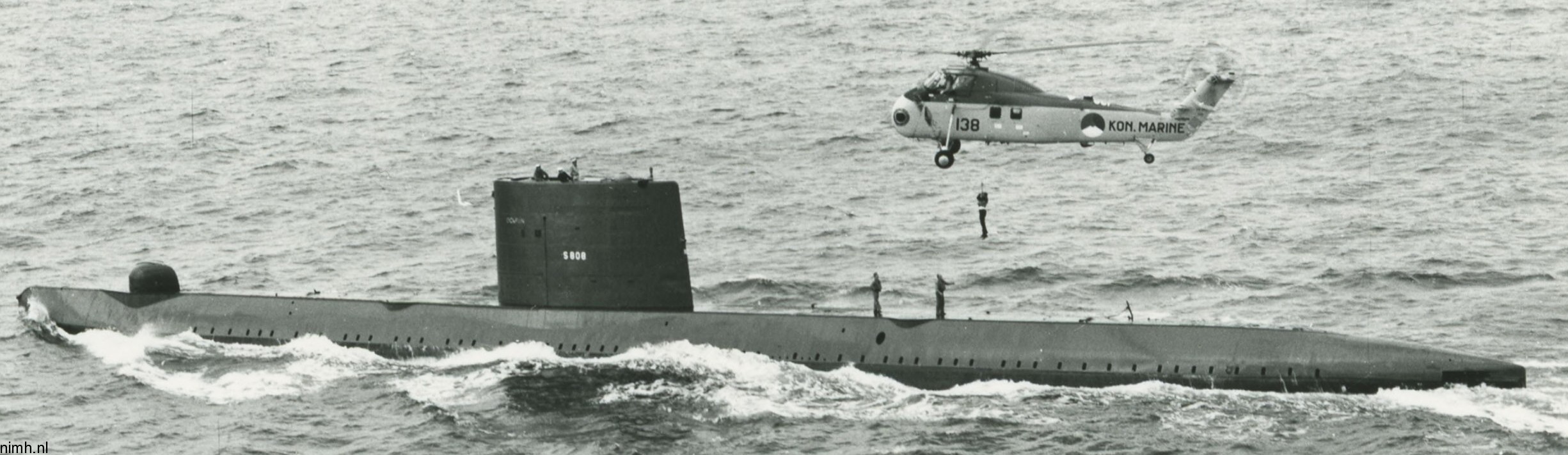 hnlms dolfijn s-808 class attack submarine 1960 royal netherlands navy koninklijke marine 19