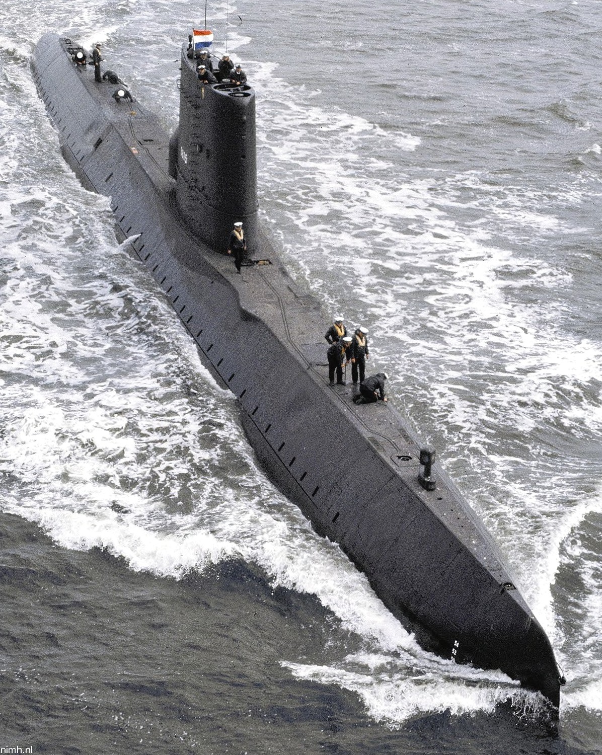 hnlms dolfijn s-808 class attack submarine 1960 royal netherlands navy koninklijke marine 23