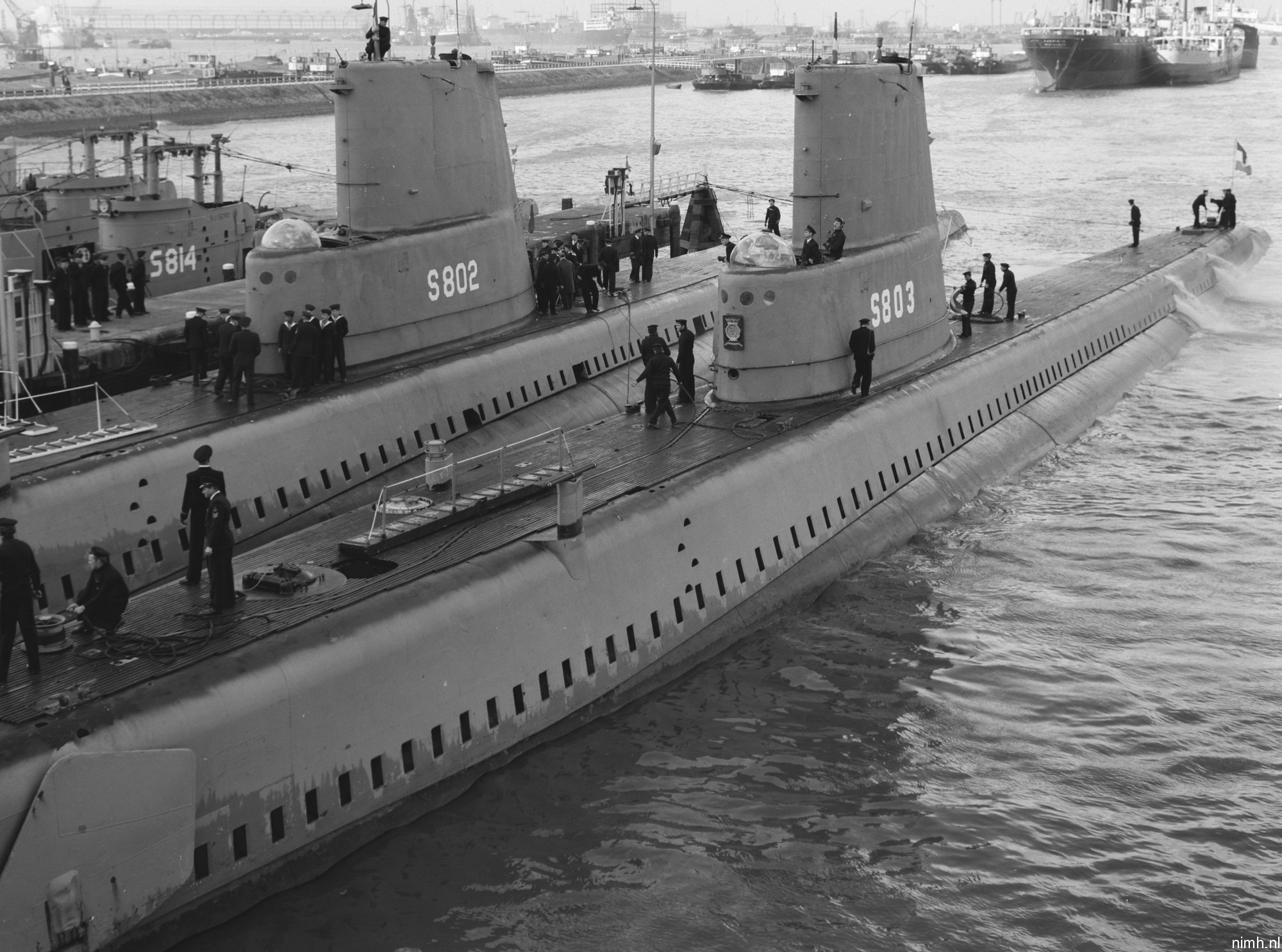 hnlms zeeleeuw s-803 uss hawkbill attack submarine royal netherlands navy koninklijke marine den helder 02