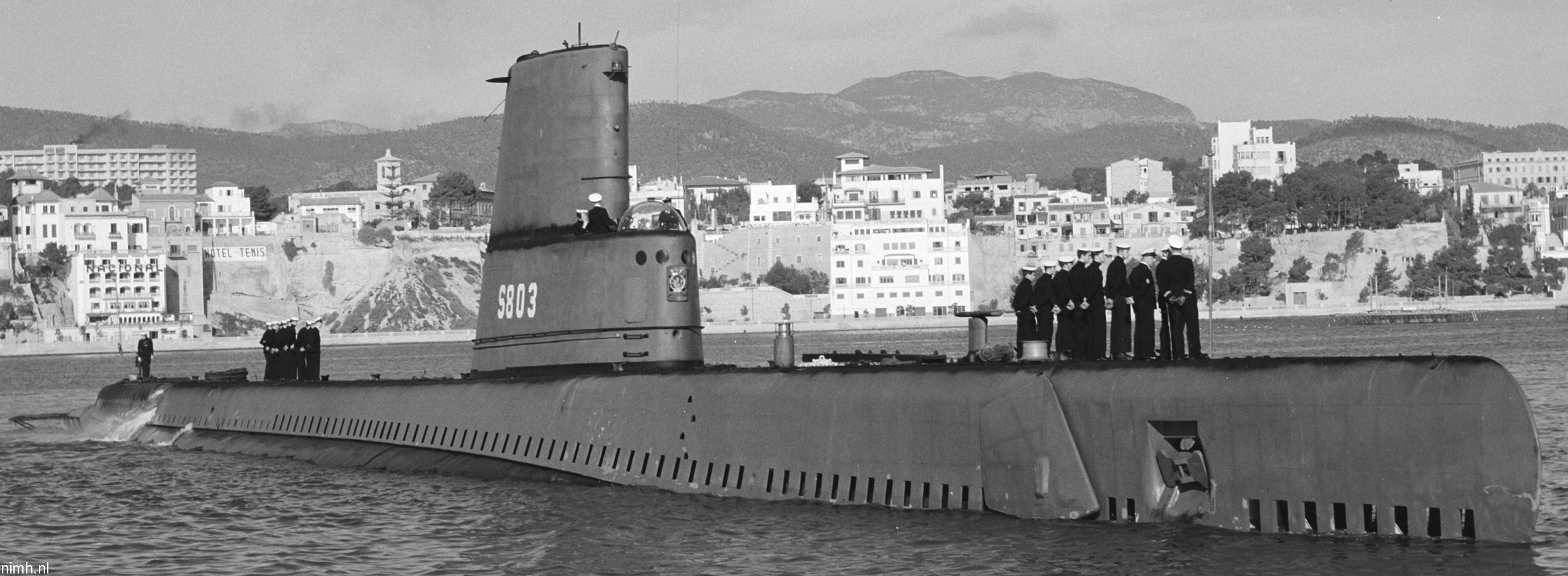 walrus us balao class attack submarine royal netherlands navy koninklijke marine 09x