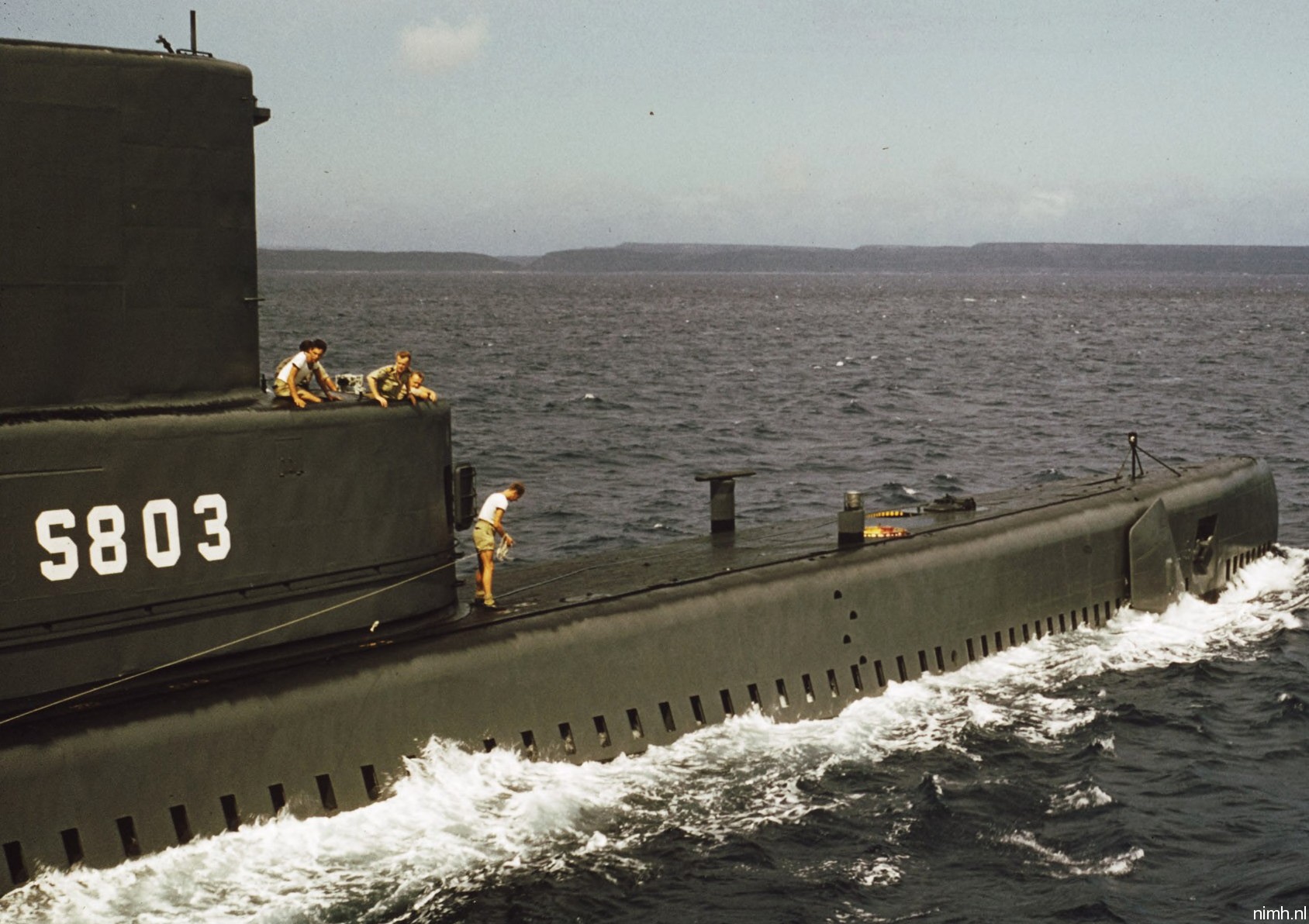 hnlms zeeleeuw s-803 uss hawkbill attack submarine royal netherlands navy koninklijke marine 16