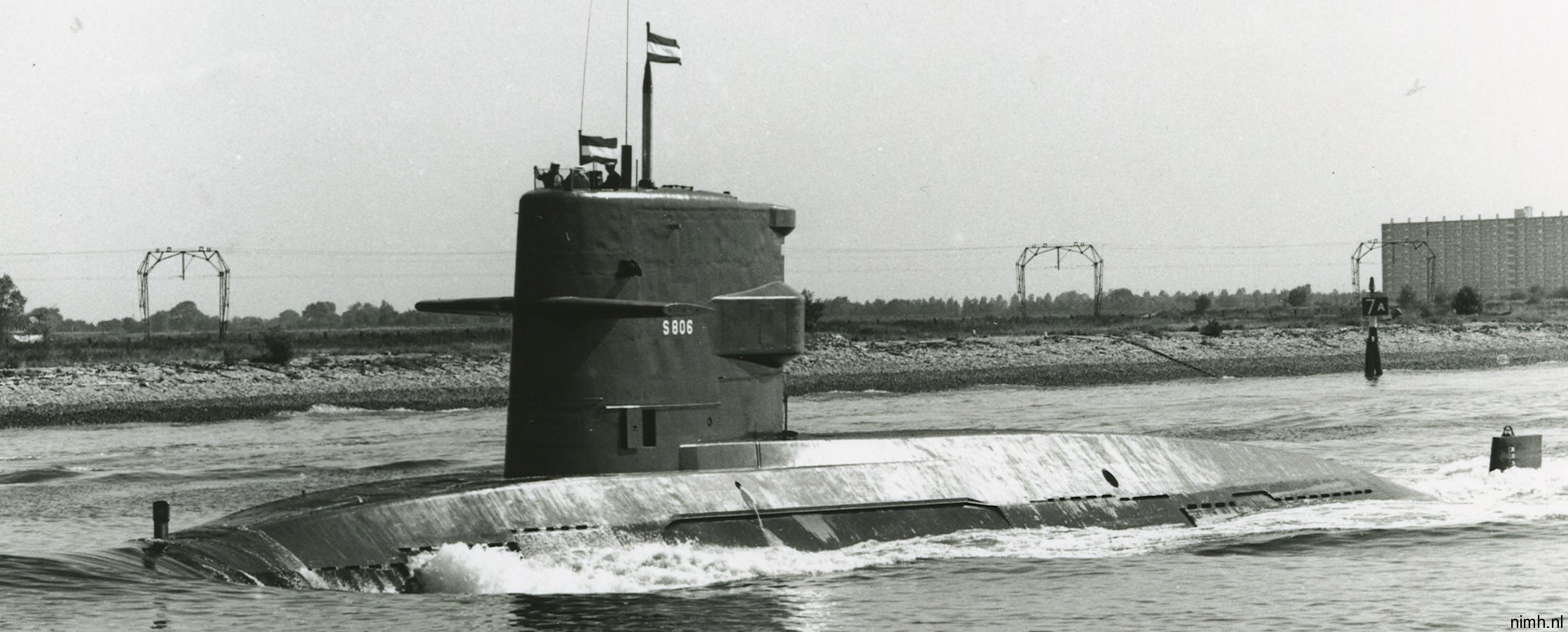 s-806 hnlms zwaardvis attack submarine royal netherlands navy koninklijke marine 18