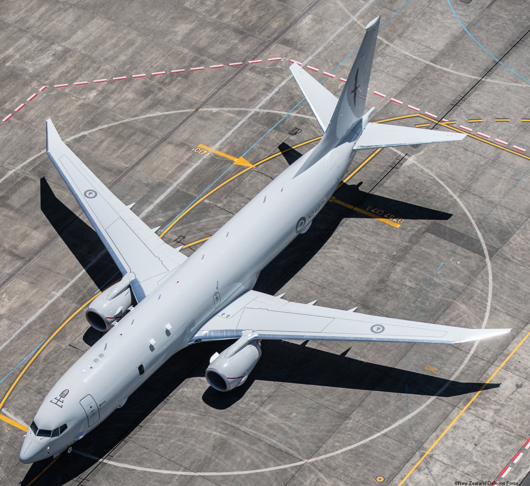 p-8a poseidon nz4801 royal new zealand air force maritime patrol aircraft mpa no.5 squadron 08
