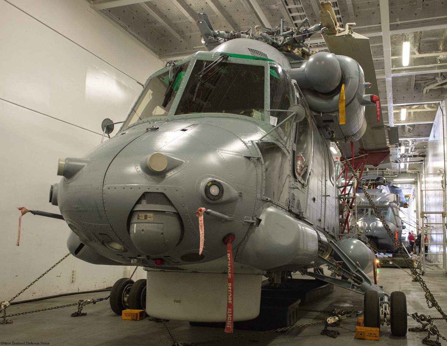 kaman sh-2g(i) super seasprite nz3611 royal new zealand airforce navy rnzaf no.6 squadron 06