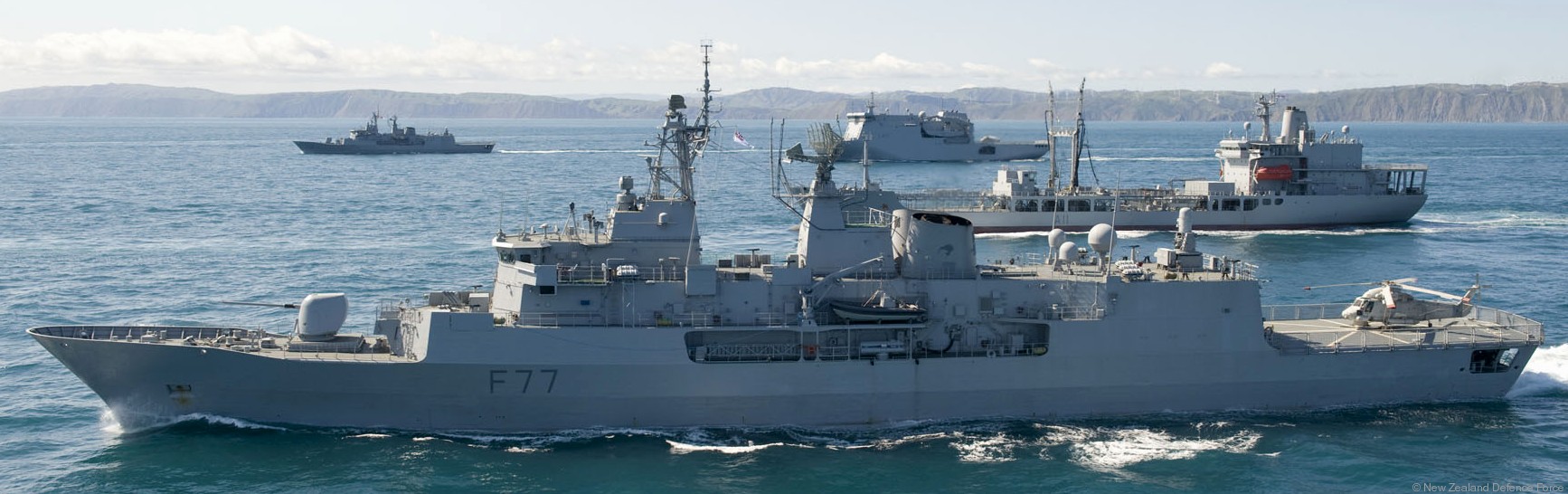 f-77 hmnzs te kaha anzac class frigate royal new zealand navy 19