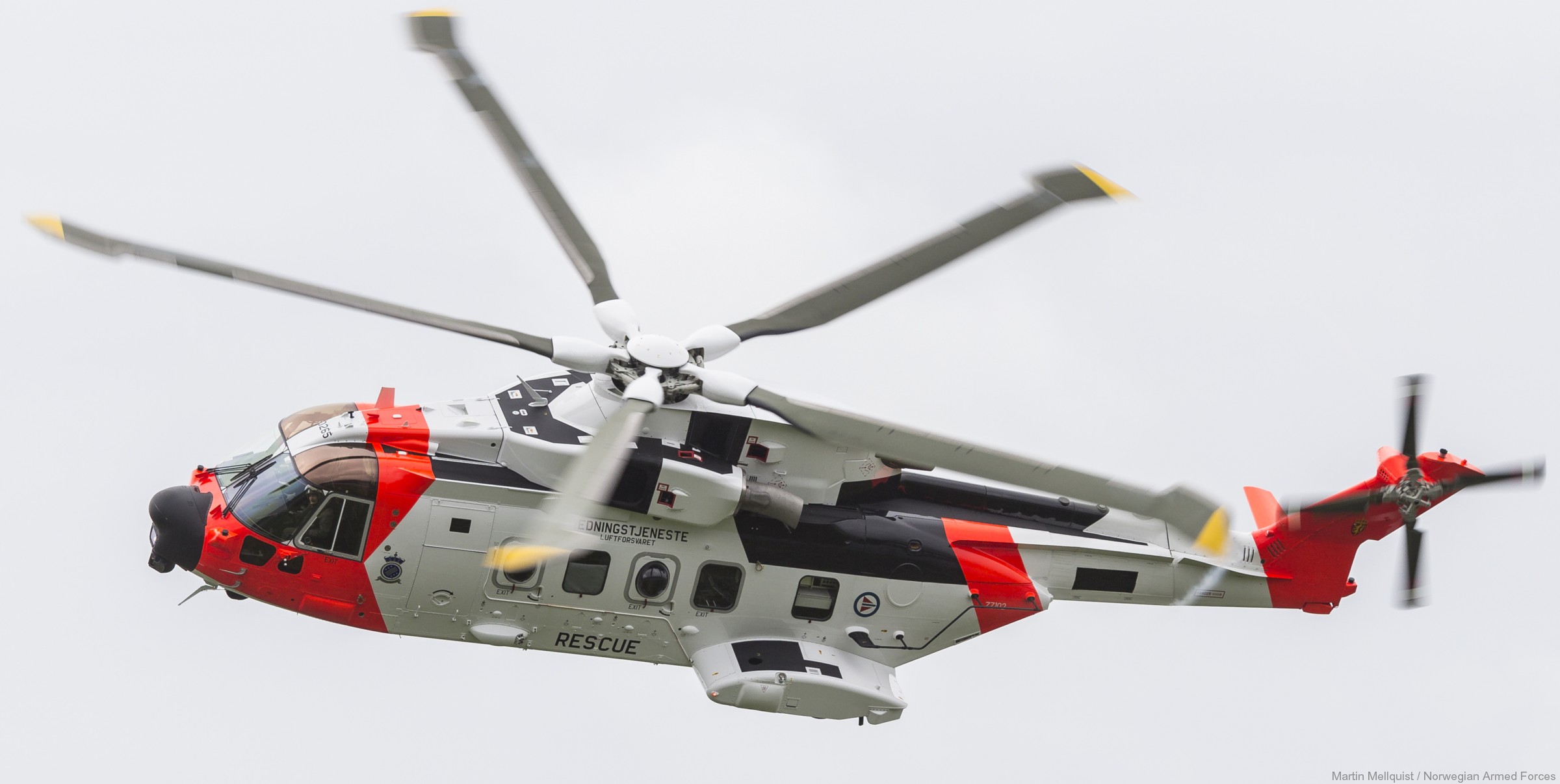 agusta westland aw101 rescue helicopter royal norwegian air force luftforsvaret sar queen 0265 03