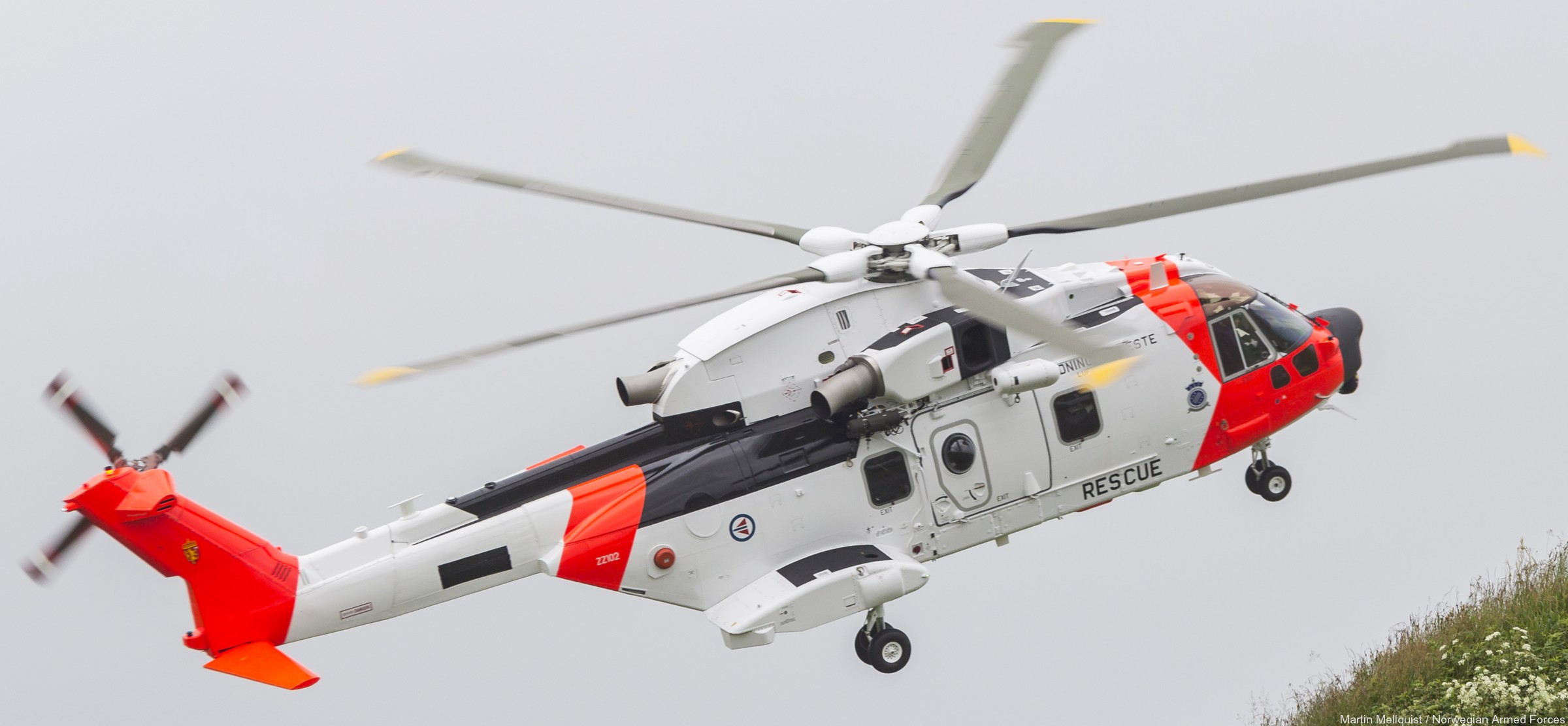 agusta westland aw101 sar helicopter royal norwegian air force luftforsvaret rescue 07