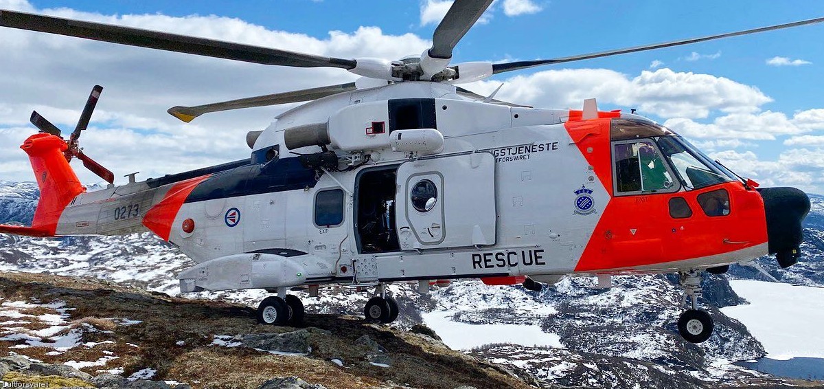 agusta westland aw101 rescue helicopter royal norwegian air force luftforsvaret sar queen 0273 02