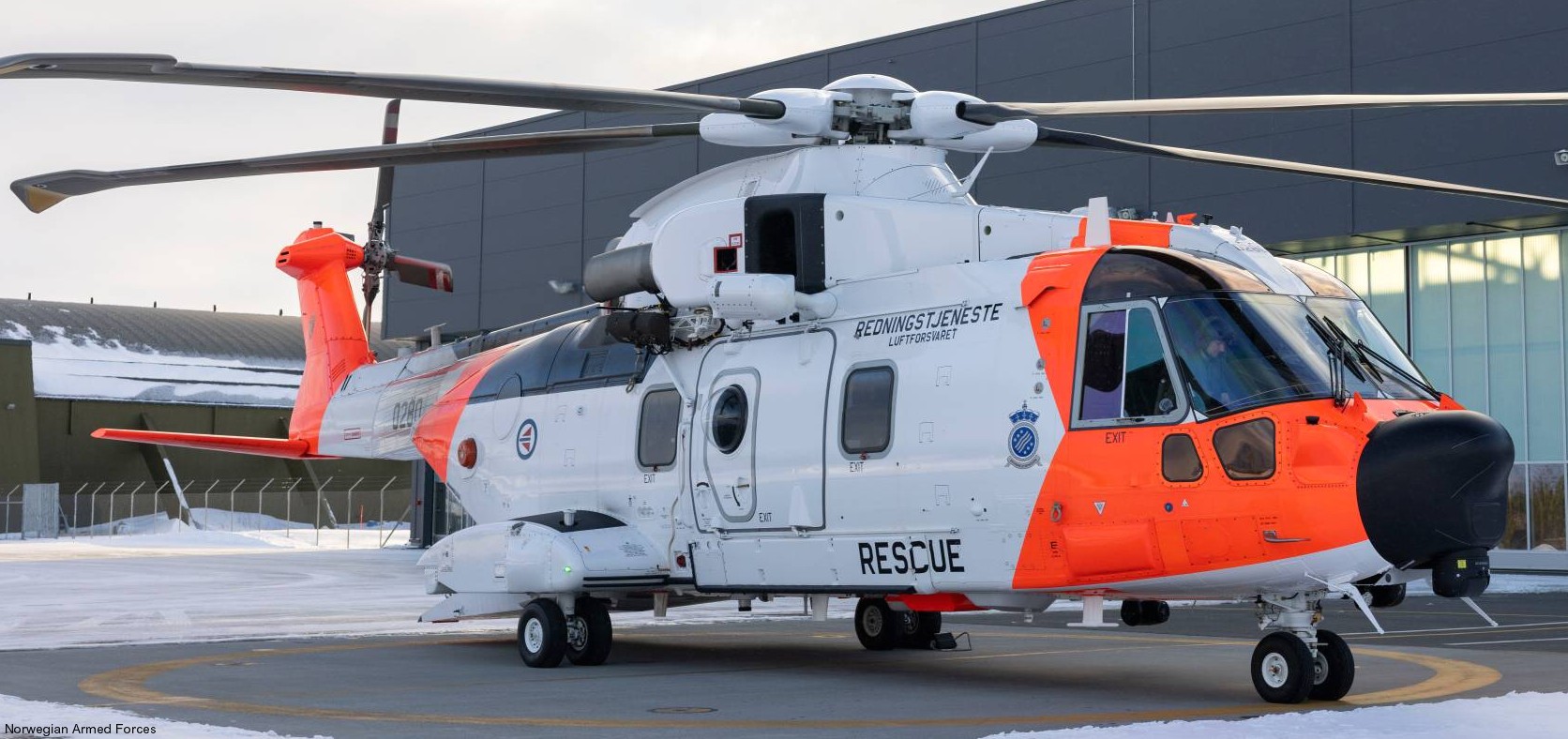 agusta westland aw101 rescue helicopter royal norwegian air force luftforsvaret sar queen 0280 02