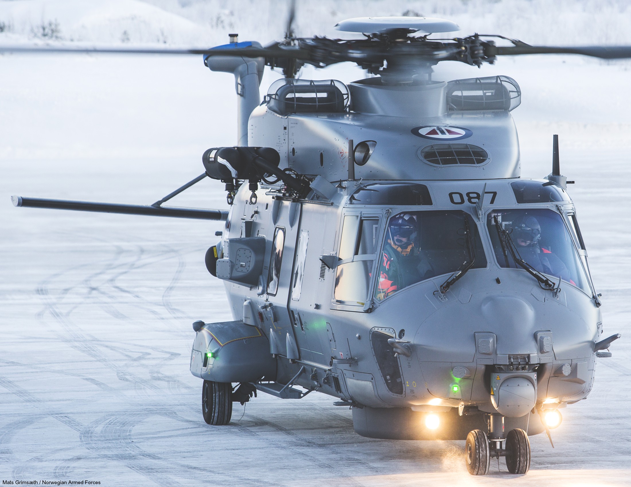nh90 nfh asw helicopter royal norwegian coast guard navy air force kystvakt sjoforsvaret 087 02