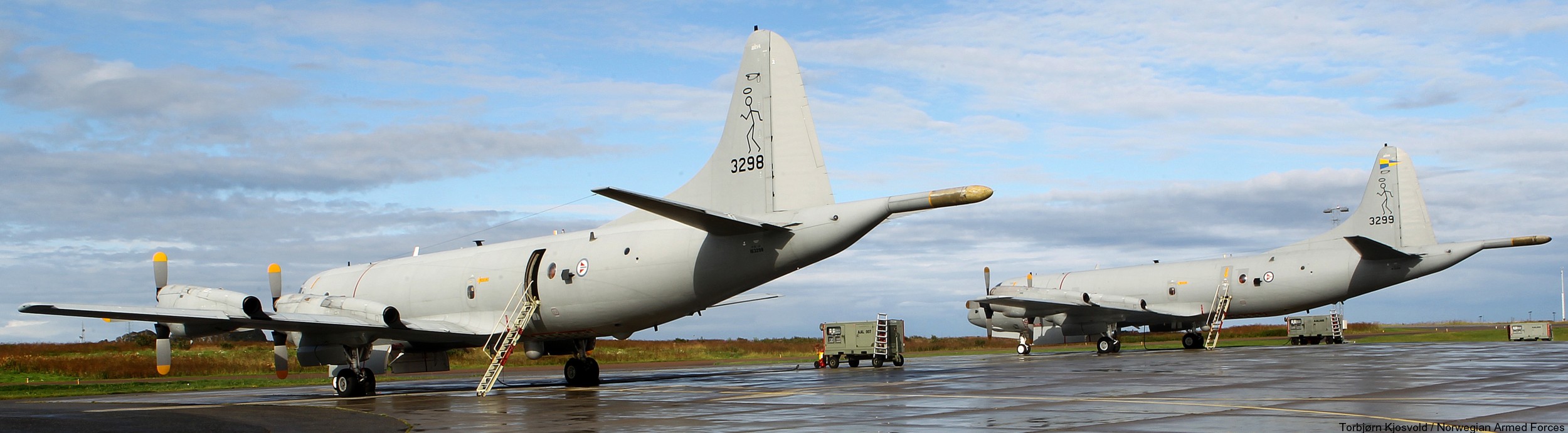 lockheed p-3c orion viking 3298 patrol royal norwegian air force 07