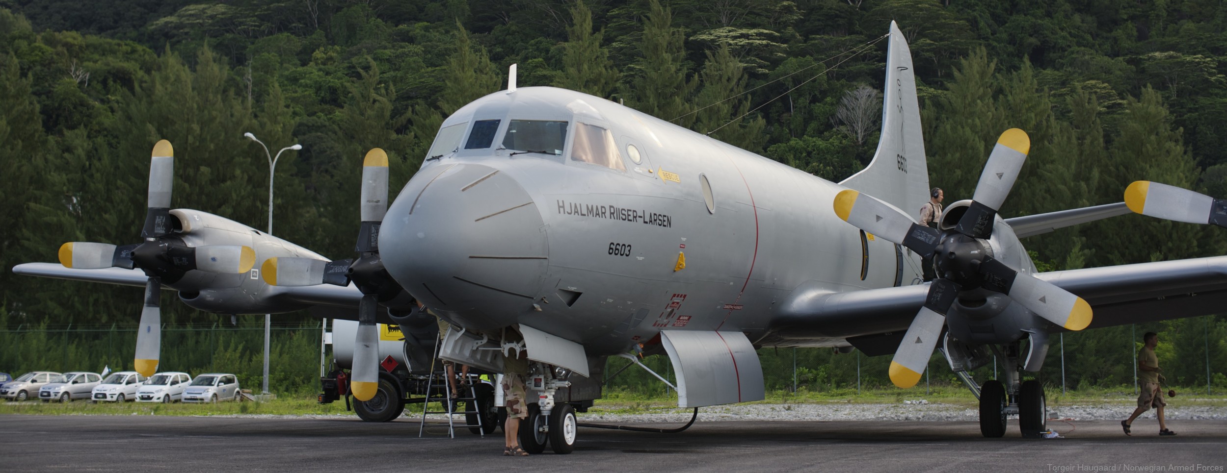 lockheed p-3n orion hjalmar riiser larsen 6603 patrol royal norwegian air force 07
