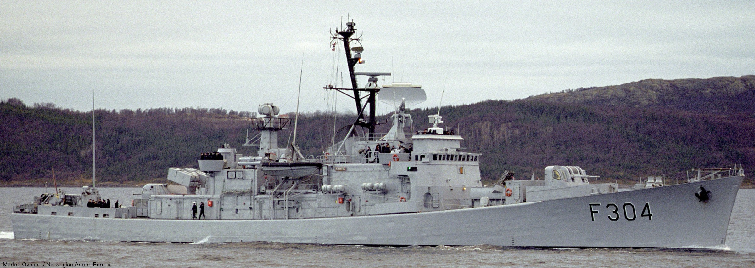 f-304 hnoms narvik knm oslo class frigate royal norwegian navy sjoforsvaret 14