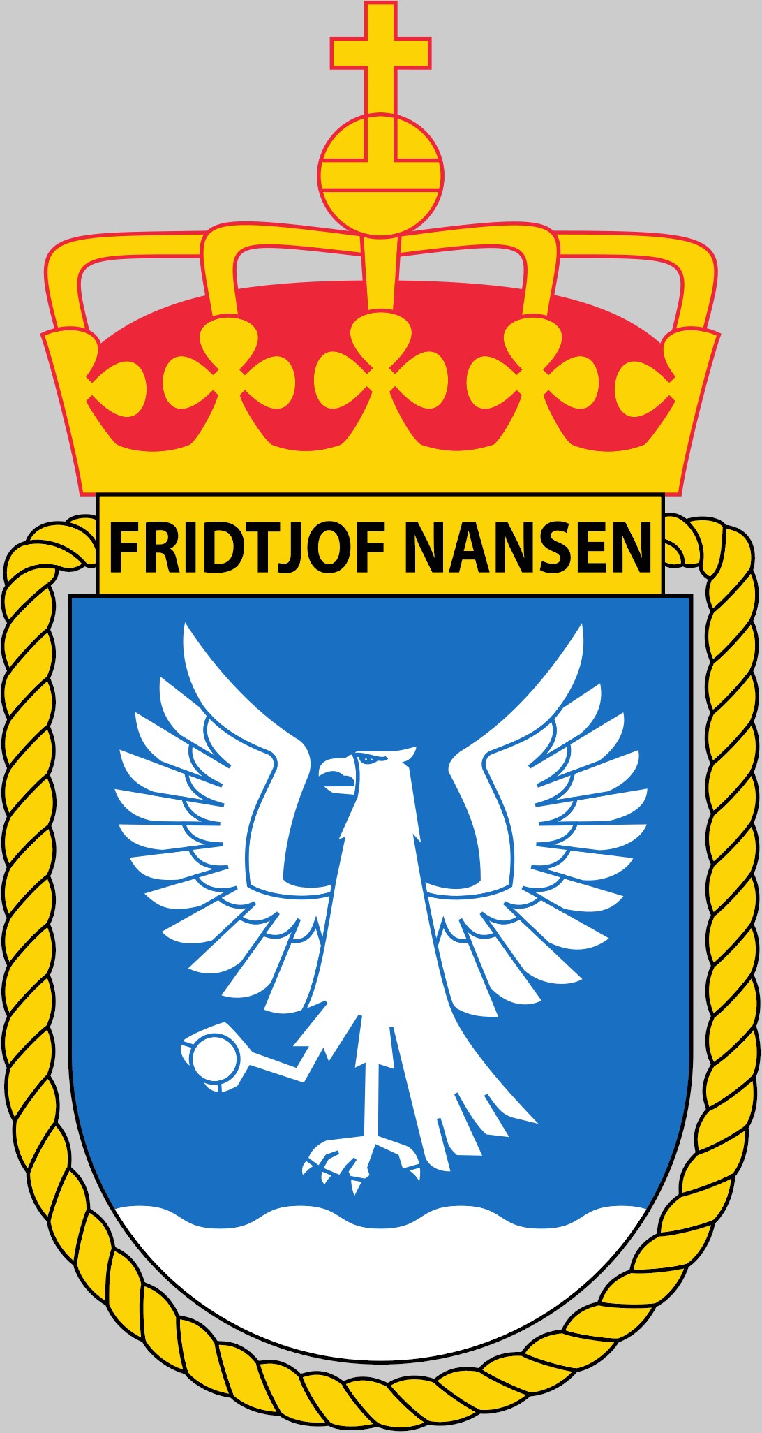f-310 fridtjof nansen insignia crest patch hnoms knm frigate royal norwegian navy sjoforsvaret 02x
