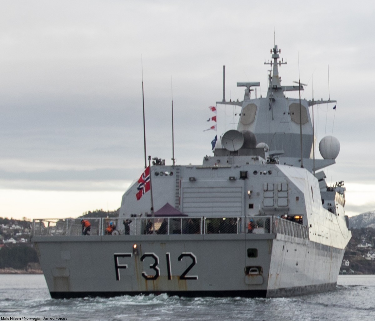 f-312 otto sverdrup hnoms knm fridtjof nansen class frigate royal norwegian navy 04