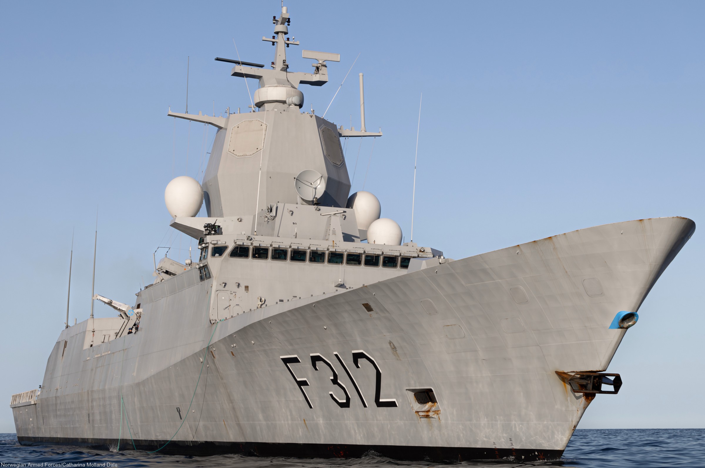 f-312 otto sverdrup hnoms knm fridtjof nansen class frigate royal norwegian navy sjøforsvaret nato snmg 37