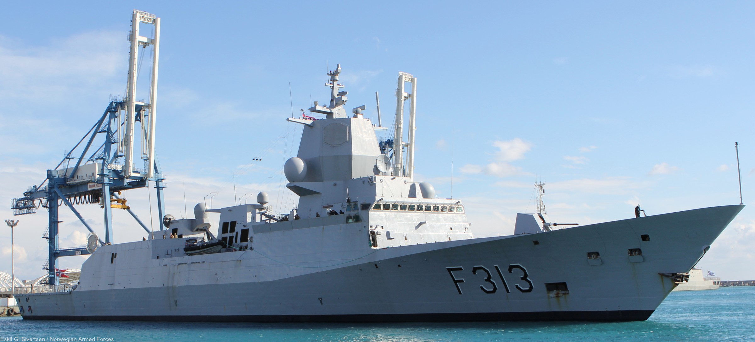 f-313 helge ingstad hnoms knm nansen class frigate royal norwegian navy 38 limmasol cyprus