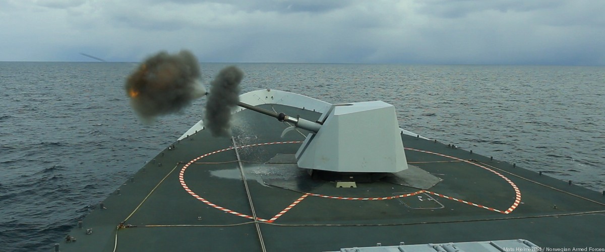 f-314 thor heyerdahl hnoms knm fridtjof nansen class frigate royal norwegian navy 26 oto melara 76/62 gun