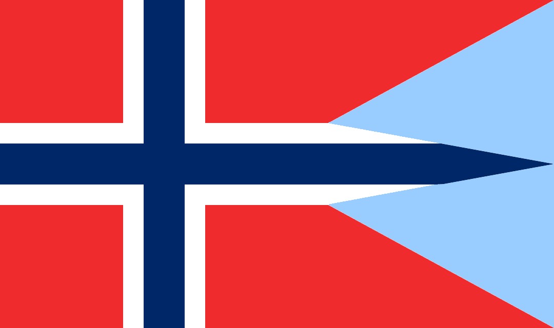 royal norwegian navy flag jack