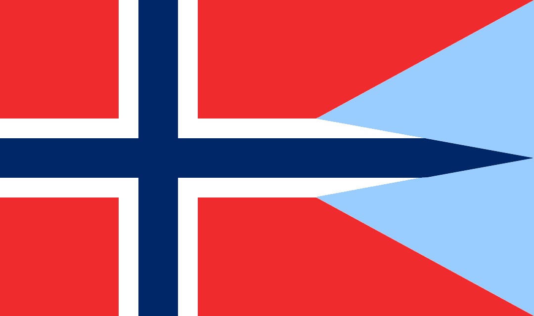royal norwegian navy flag jack
