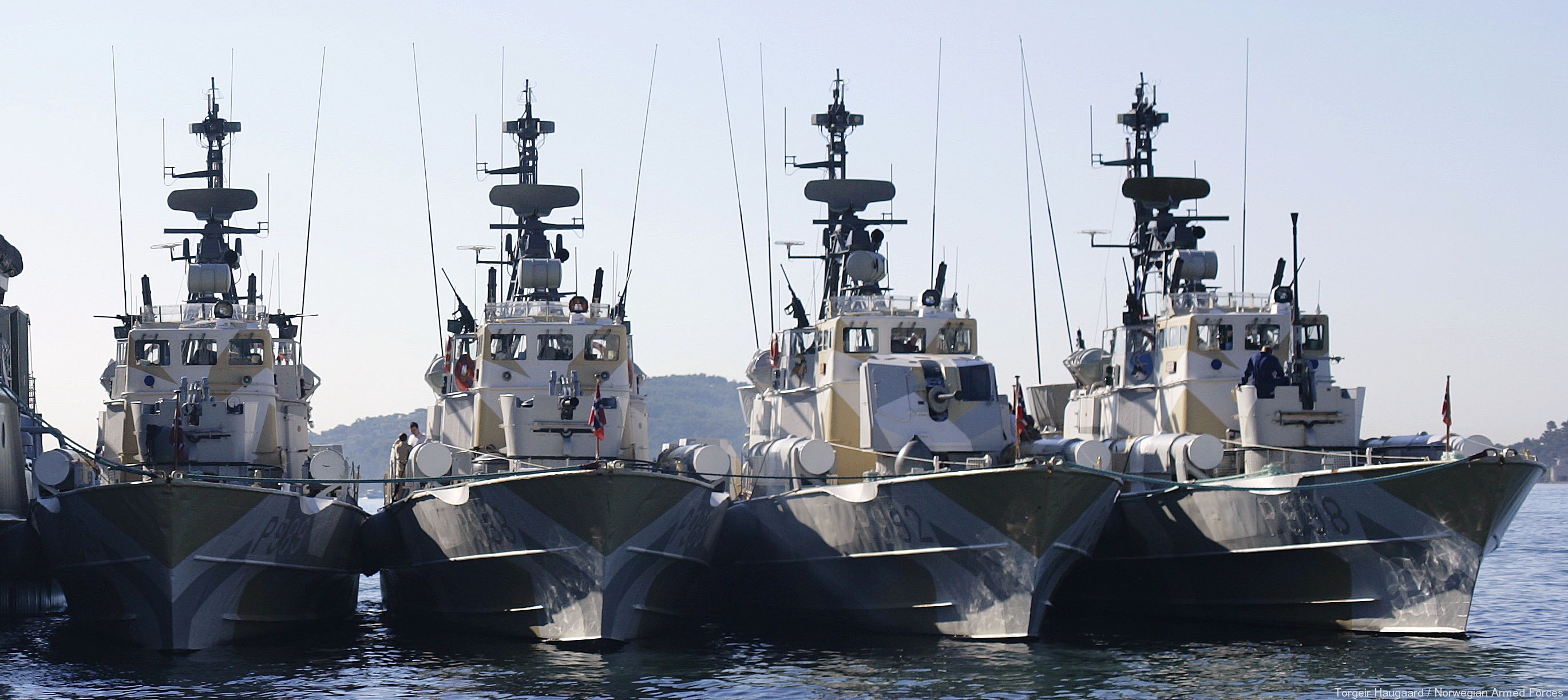 hauk class fast attack missile torpedo craft boat knm norwegian navy sjøforsvaret 03c