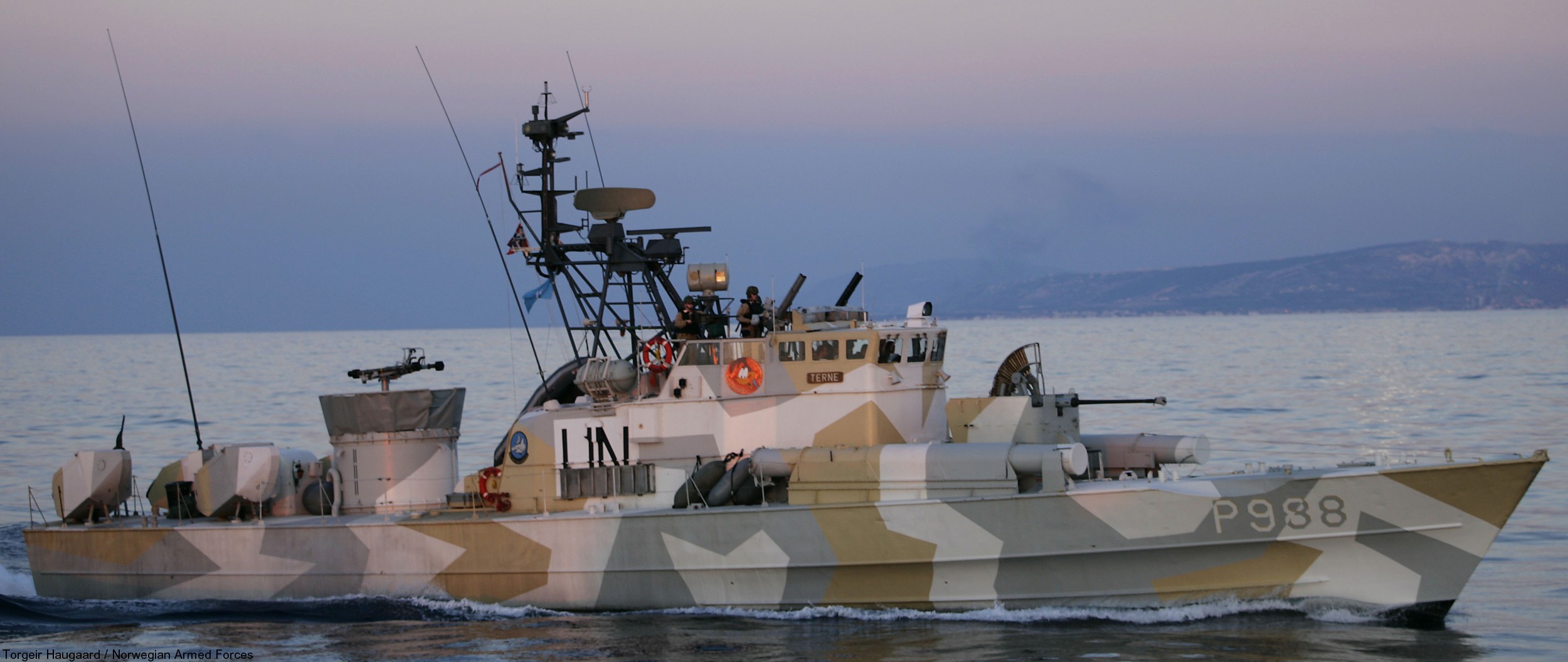 p-988 knm terne hauk class fast attack missile torpedo craft boat norwegian navy sjøforsvaret 03