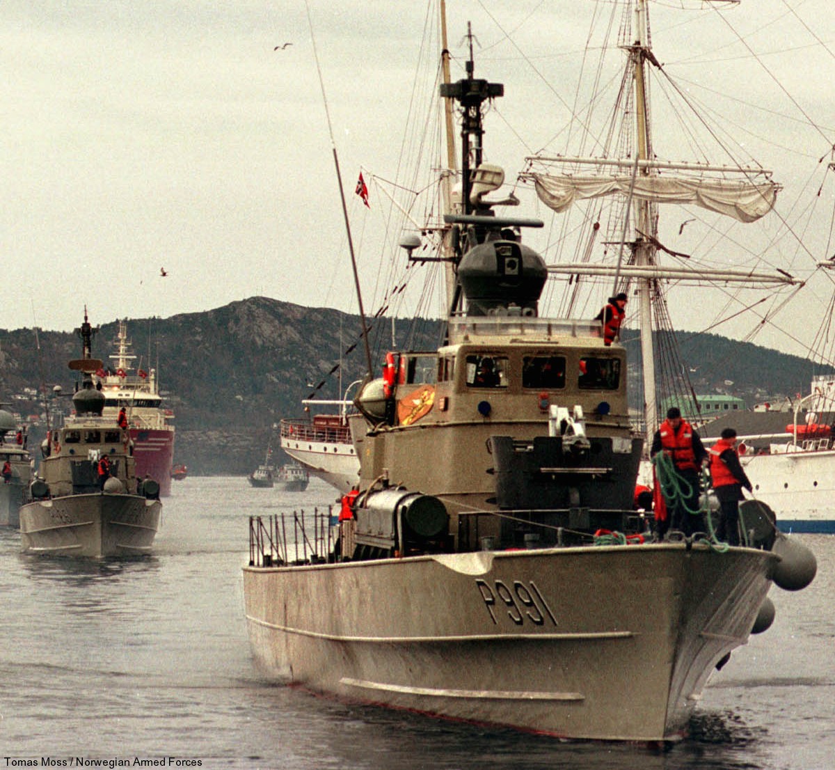 p-991 knm teist hauk class fast attack missile torpedo craft boat norwegian navy sjøforsvaret 05