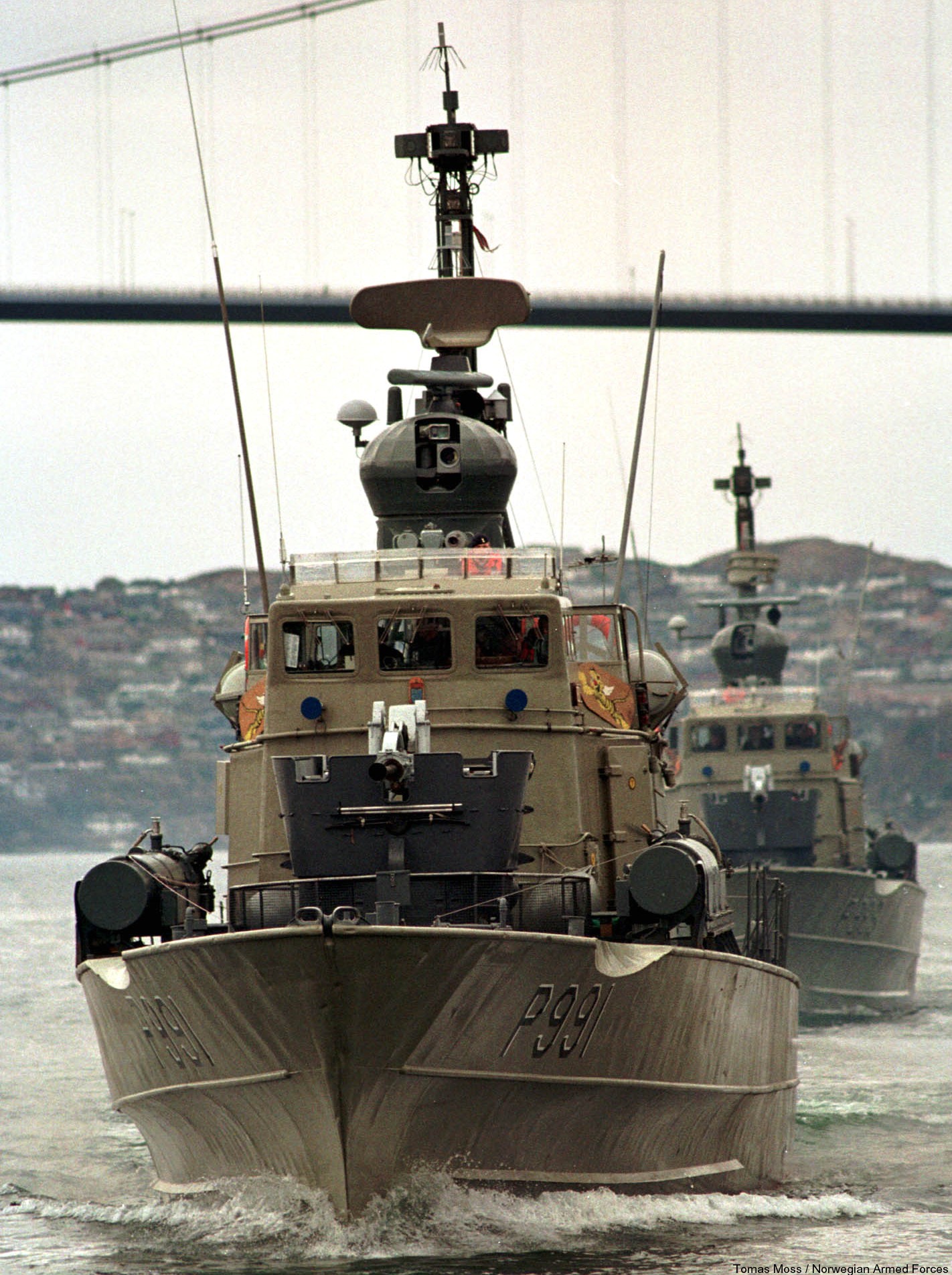 p-991 knm teist hauk class fast attack missile torpedo craft boat norwegian navy sjøforsvaret 06