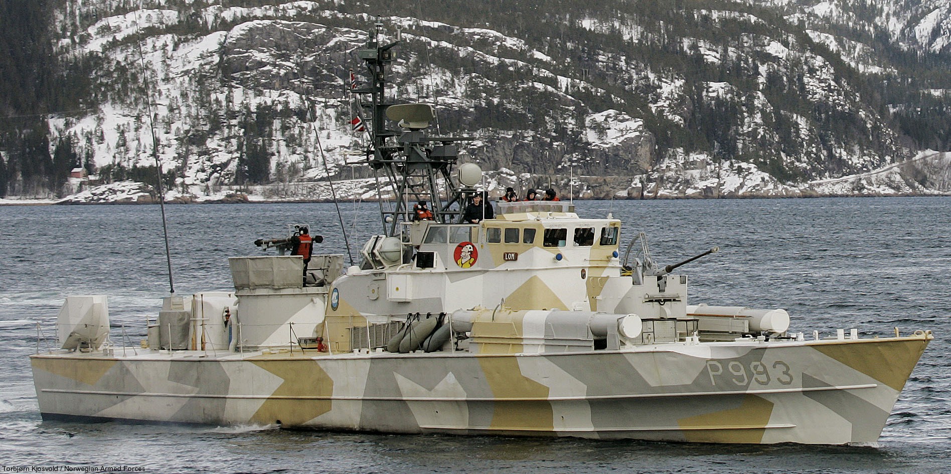 p-993 knm lom hauk class fast attack missile torpedo craft boat norwegian navy sjøforsvaret 04